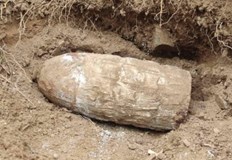 Три от снарядите били открити на встрани от пътеката КОМ