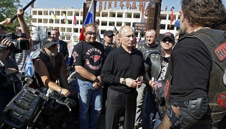 Глутниците руски мотоциклетисти влязоха в черния списък на санкционираните лица