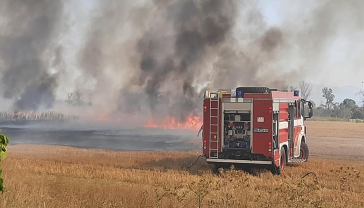 Константин Георгиево проявил бърза реакция и оказал помощ при гасене на пожар