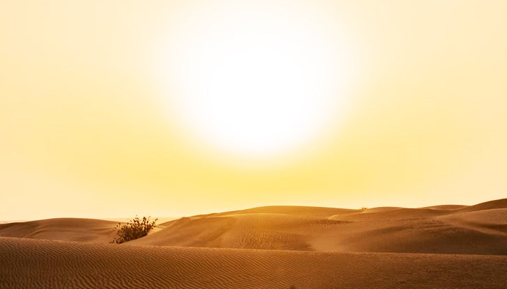 Покачването на температурите е в резултат на развитието на обширна зона на високо атмосферно налягане в Южна и Югоизточна Европа Покачването на температурите е в резултат на развитието на обширна зона на високо атмосферно налягане в Южна и Югоизточна Европа