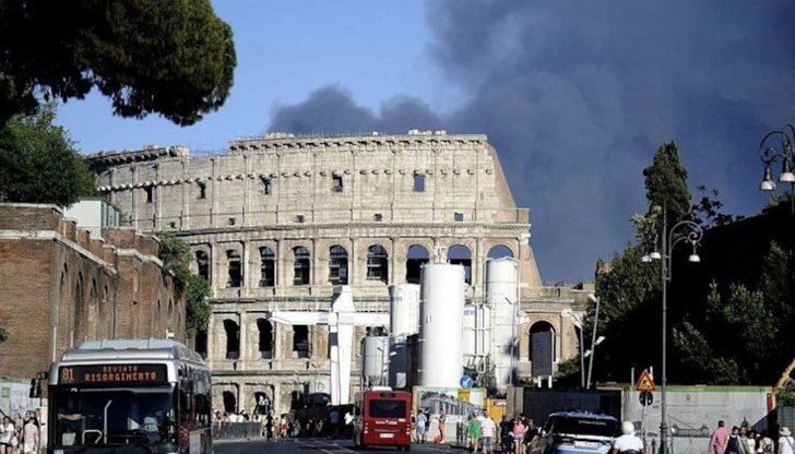 Пореден голям пожар в италианската столица