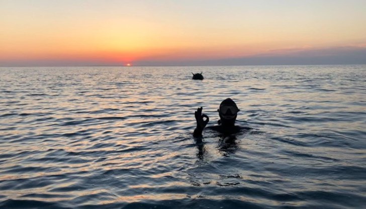 Водолази от Военноморските сили обезвредиха морска вчера Водолази от Военноморските сили обезвредиха морска вчера