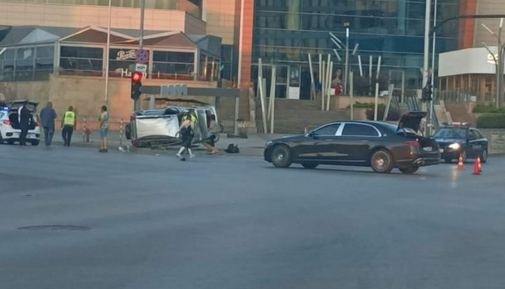 Инцидентът е станал тази сутрин на булевард "Черни връх"