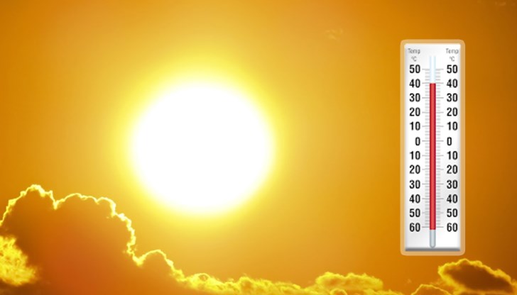 До 40 градуса ще са температурите в Русе, Велико Търново, Сандански, Петрич и Видин