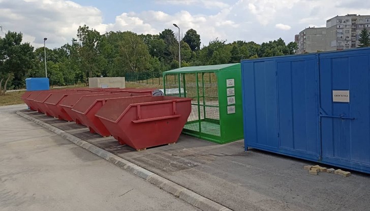 Добрият пример от Добрич - площадка за разделно събиране на отпадъци от домакинствата
