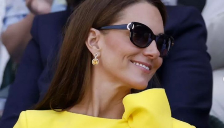 Обеци за 1900 британски лири допълваха визията