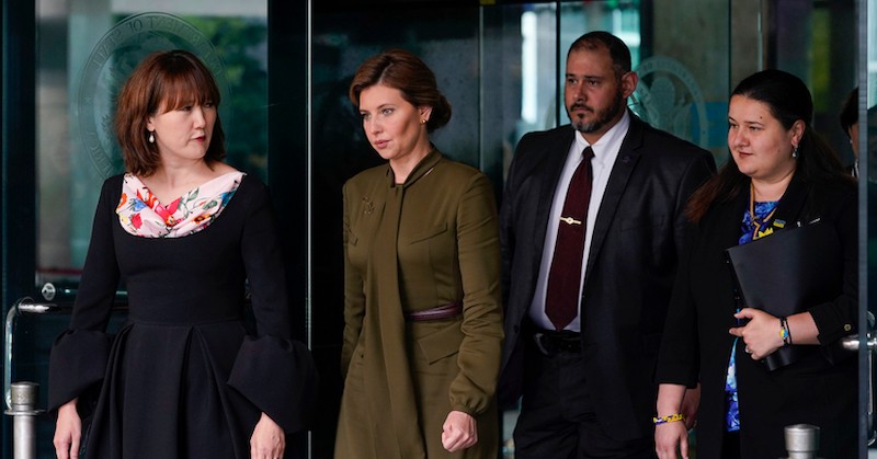 Вчера Олена Зеленска се срещна с държавния секретар на САЩ