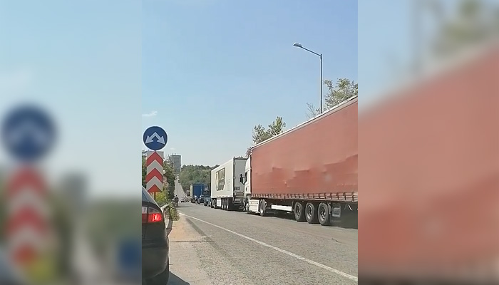 Тежка катастрофа на Дъговия мост в Русе.Инцидентът е станал преди