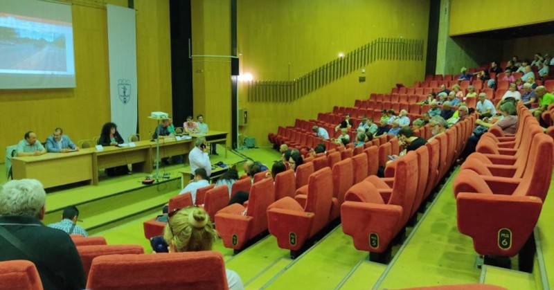 Срещата в Пленарна зала за проекта за водния цикъл в