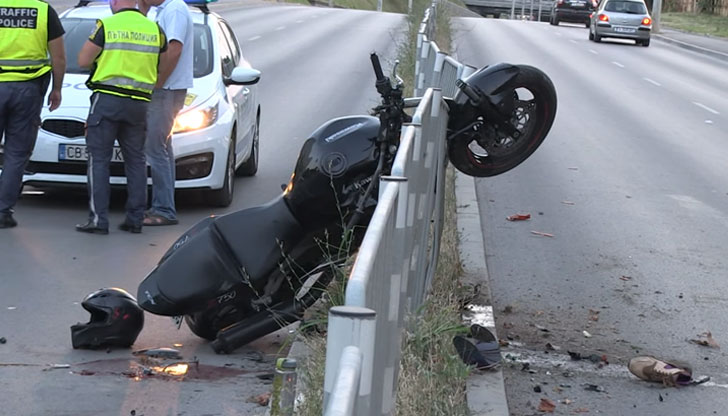 24-годишният моторист, за който вчера съобщихме, че е катастрофирал снощи в Русе, е настанен
