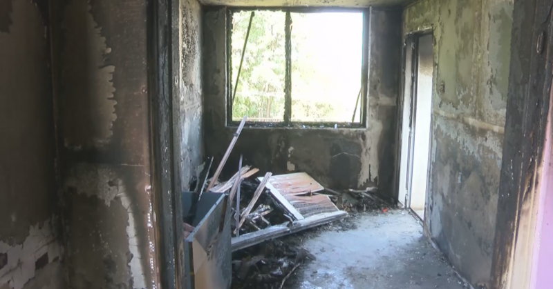 Причината за пожара все още не е яснаПожар остави младо