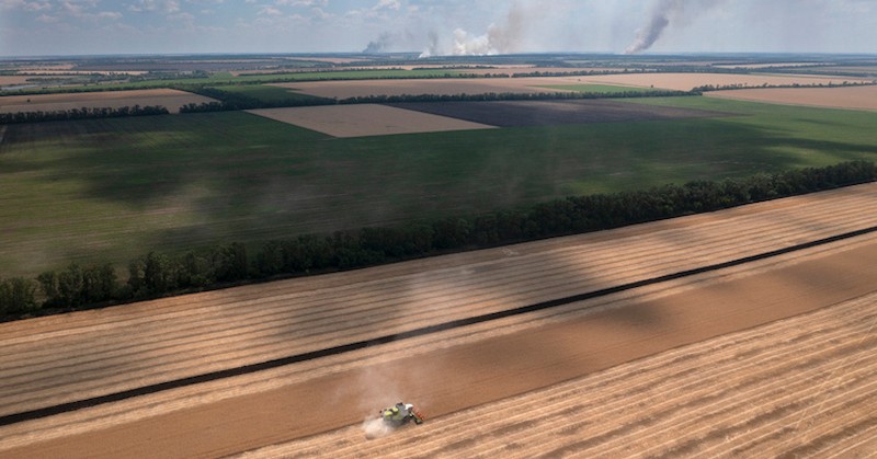Украйна вини Русия, че краде зърно от окупираните територииРусия изпраща