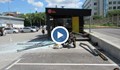 Шофьорката, причинила погром на паркинг в Русе, объркала педала на газта със спирачката