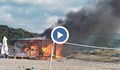 Изгоря плажен бар в Китен