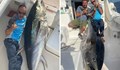 Рибари уловиха огромна риба тон в Хърватия