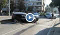 Зрелищната катастрофа блокира тролейбусите по булевард "Скобелев"
