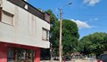 Опасен стълб край Кооперативния пазар