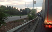 Огромно задръстване на булевард "България" в посока Дунав мост