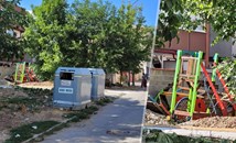 Безхаберие: Захвърлени пързалки и люлки от детска площадка
