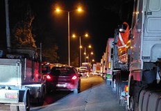 Румънците бавели трафика на тировете на граничните пунктове на мостовете