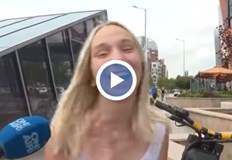 Клипът запечатал инцидента събра хиляди реакцииСериозен инцидент с Емили която преди месец прелетя