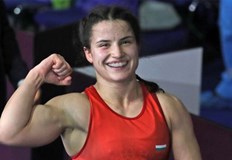 На индивидуална подготовка е състезателката на Юнак Русе  Биляна Дудова Националите ни по