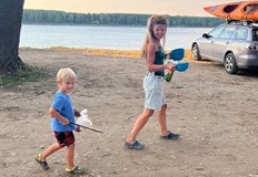 Най младият участник в регатата е четиригодишно българче което за кратко