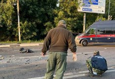 Мощността на взривното устройство заложено под автомобила в който пътува