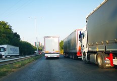 Международен път минава през цялата дължината на РусеМеждувременно целият град е