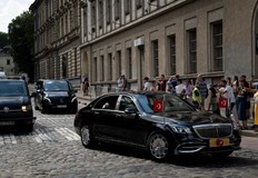 Това е първото посещение на президента на Турция в УкрайнаТристранната