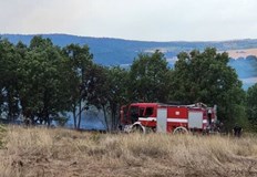 Обявиха бедствено положение в Хасково заради пожара в село БряговоНа