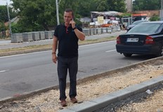 Кметът на Русе недоволен от забавянето на велоалеята по Бозвели След