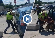 Мъжът който вчера бе задържан в двора на КАТ