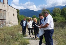 Служебният министър на правосъдието Крум Зарков посети днес терена в