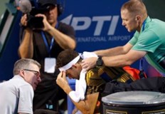 Здравословен проблем попречи на Григор да продължи във втория сет