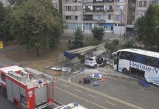 При инцидента загинаха двамата полицаи преследвали автобуса с мигрантиЕдиният от