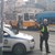 Лек автомобил се заклещи между два трамвая в София