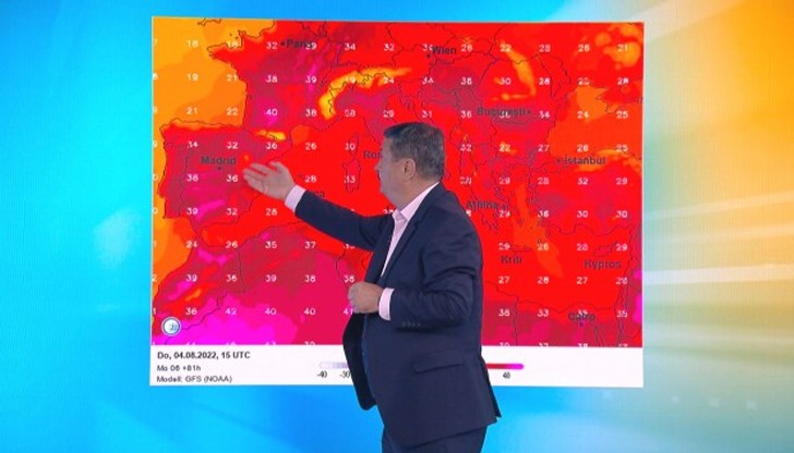 Прогнозите показват едно хубаво, топло и горещо време