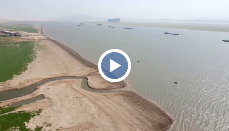 Обемът на водата е намалял с около 75 процента