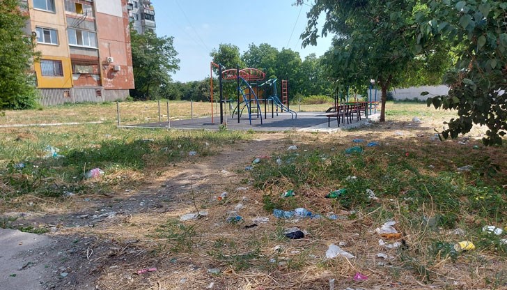 Това видях вчера на една от поляните до блок 305 в квартал "Чародейка" Това видях вчера на една от поляните до блок 305 в квартал "Чародейка"