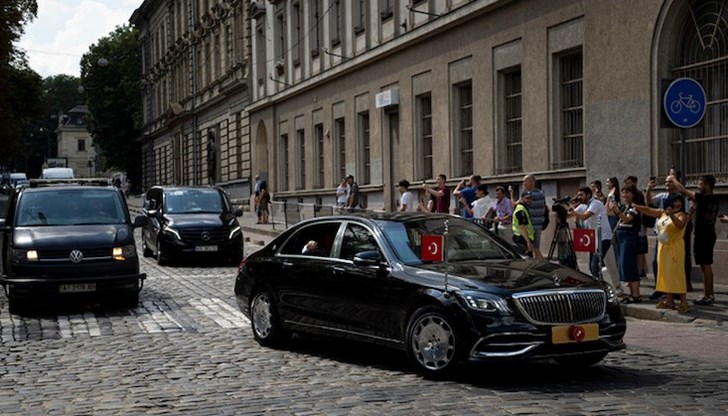 Това е първото посещение на президента на Турция в Украйна Това е първото посещение на президента на Турция в Украйна