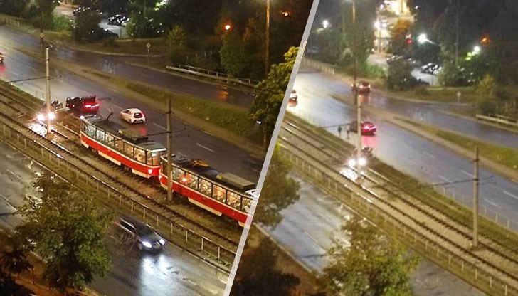 Блокира движението на мотрисите