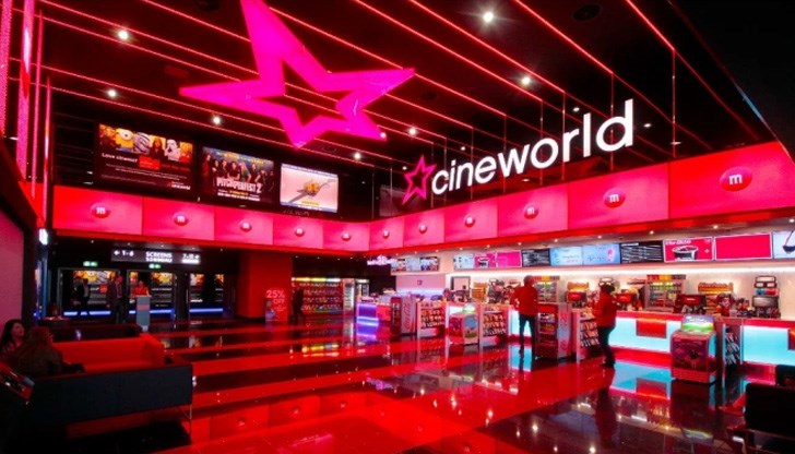 Акциите на Cineworld, която притежава "Синема сити", паднаха в Лондон с близо 60% в петък Акциите на Cineworld, която притежава "Синема сити", паднаха в Лондон с близо 60% в петък