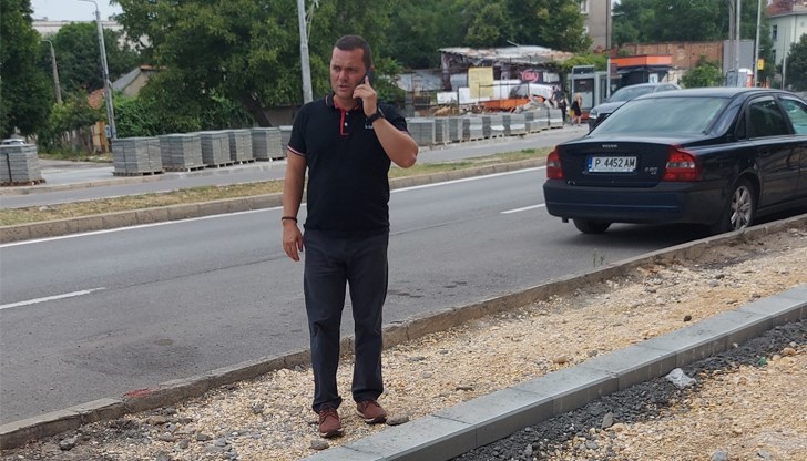 Кметът на Русе недоволен от забавянето на велоалеята по „Бозвели“