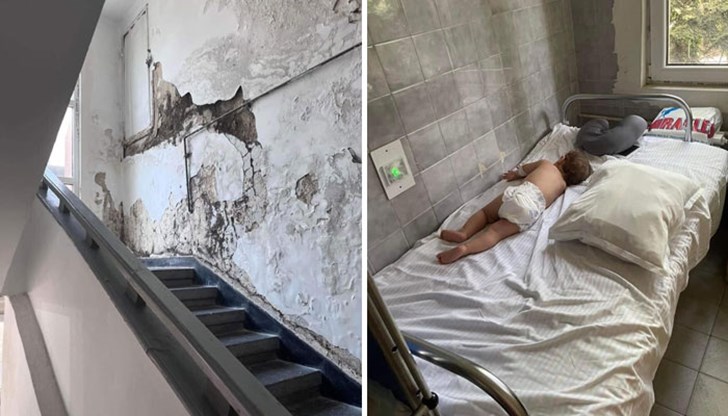 Това е детска стая в отделение по инфекциозни болести УМБАЛ “Св. Марина”