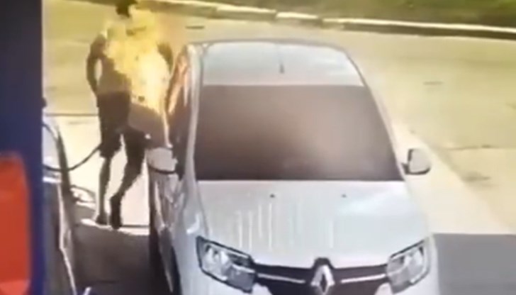 Бързата реакция и преместването на автомобила предотвратяват взрива му
