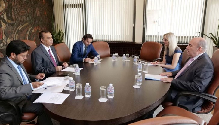 Николай Милков прие посланика на Кралство Саудитска Арабия