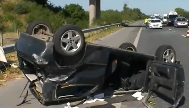 9 катастрофи са станали само на АМ "Тракия" в рамките