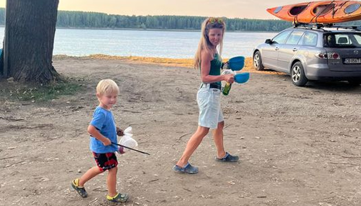 Най-младият участник в регатата е четиригодишно българче, което за кратко