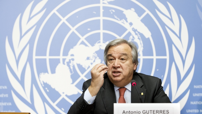 Генералния секретар на ООН Антониу Гутериш настоя за специално данъчно